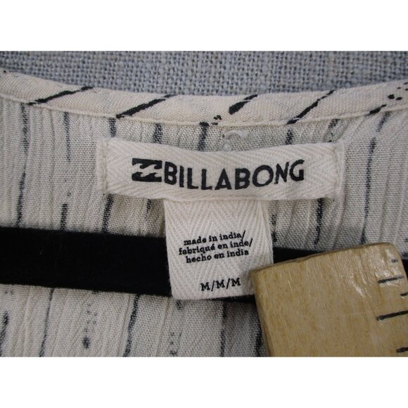 Billabong Womens Striped Sleeveless Romper M - Picture 2 of 8